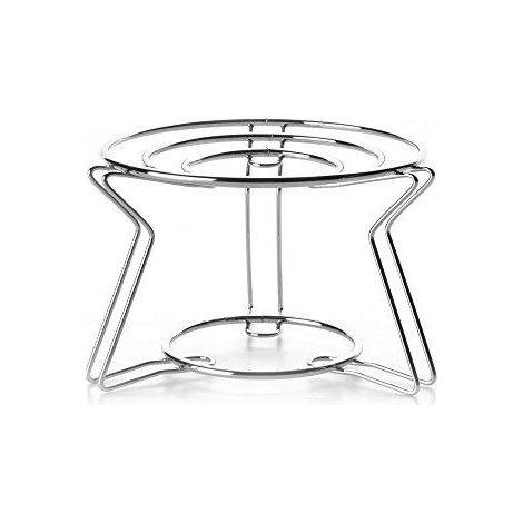 Support de brûleur Ibili acier inoxydable 18x18 cm