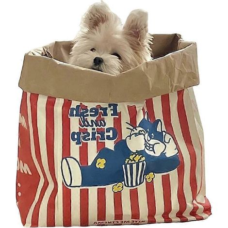 Chats et chiens de compagnie, puzzle de sachets de popcorn en papier kraft, exercice de décompression, chats et chiens amusants - JBMEDIA (1/4)