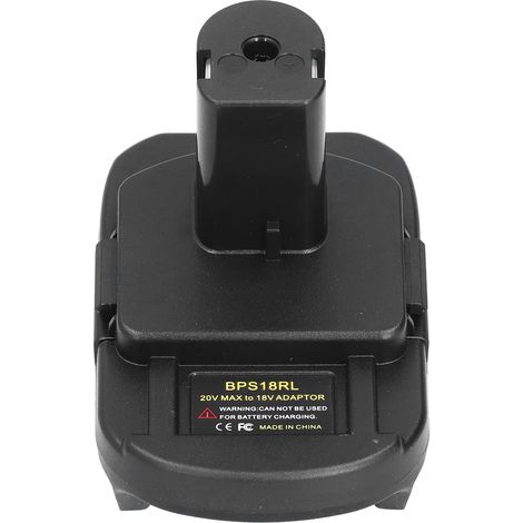 Convertisseur adaptateur de batterie pour outils électriques au Lithium Stanley vers Ryobi 18V BPS18RL