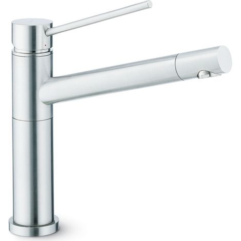 Newform X-Trend Miscelatore Lavello Cromo Spazzolato con Bocca Girevole (1/2)
