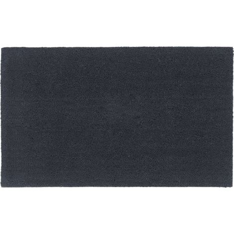 Fußmatte Dunkelgrau 90x150 cm Kokosfaser Getuftet