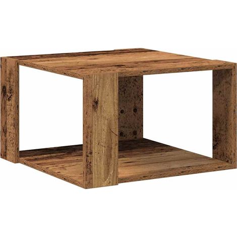 Maison Exclusive - Couchtisch Altholz 51,5 x 51,5 x 30 cm Holzwer
