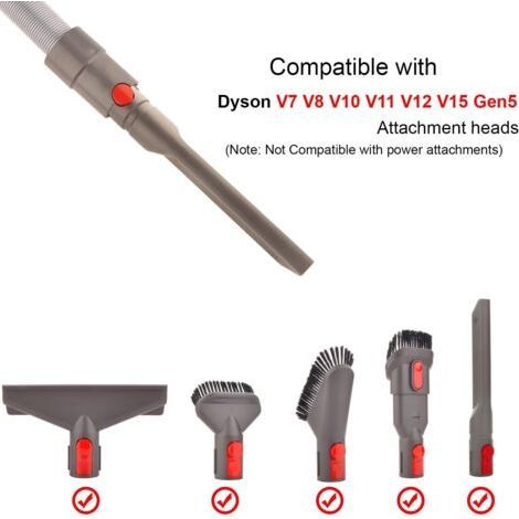 Set Accessori Aspirapolvere 6 in 1 con Spazzola e Tubo Estensibile per Modelli V15 V12 V7 V8 V10 V11 SV10 SV11-AUTRES (1/4)
