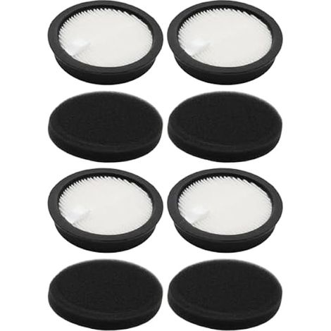 Lot de 8 filtres HEPA 9,2 x 8,3 x 1,7 cm - Remplacement pour aspirateur sans fil Laresar Elite 3 (1/4)