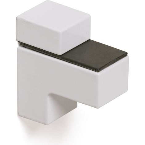 Soporte Regulable para Baldas de Cristal y Madera  Fabricado en Zamak  Acabado en Blanco  Para Baldas con Espesores de 3-20 mm  Medidas 245248 mm  Sistema de Fijación Atornillado  2 Unidades -
