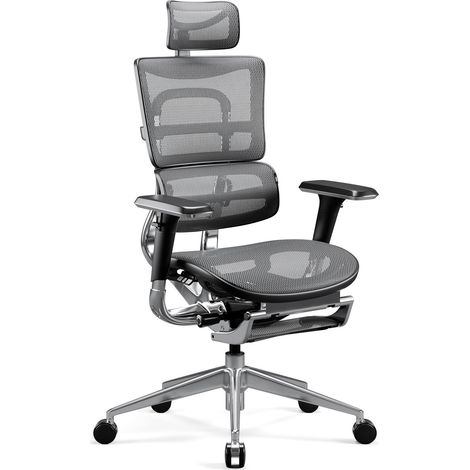 Fauteuil ergonomique DIABLO V-MASTER: Noir-Gris