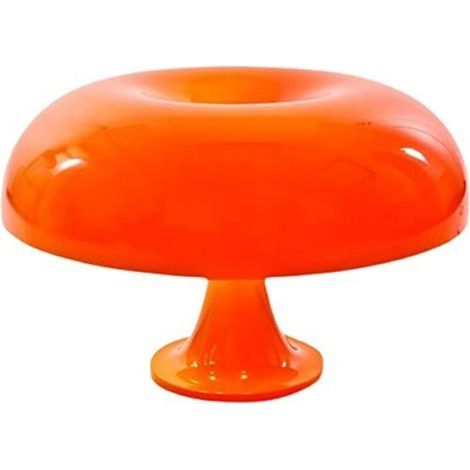 Lampe champignon orange, lampes de chevet à LED, durables, sûres et respectueuses l'environnement, pour la décoration intérieure, l'étude, vie, chambre, le cadeau, ampoule chaude incluse E14 (1/5)