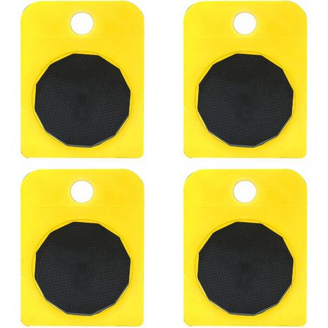 Ensemble de 4 outils déménagement robustes avec rouleaux renforcés (1/5)