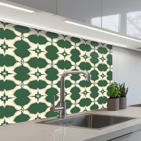 SALPICADEROS DE COCINA Azulejos - Classic - Verde 80x60 (1/5)