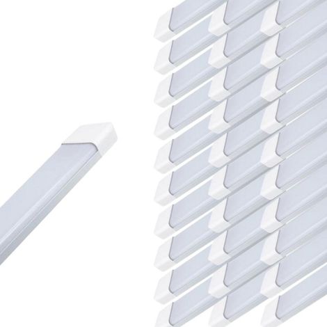 Pack de 30 - Réglette LED 150cm 72W - Blanc Froid 6000K - 8000K - SILAMP (1/2)