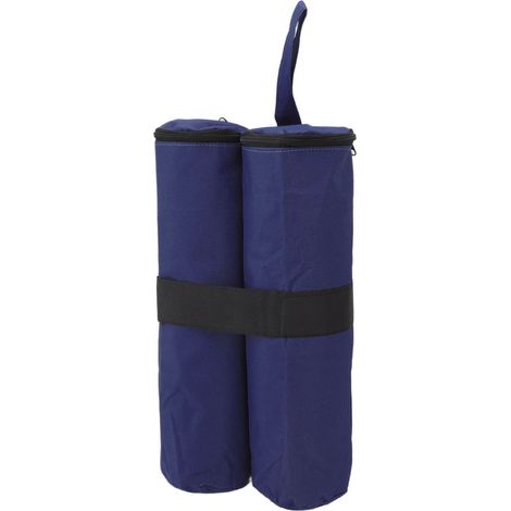 Zeltgewichtssack mit Klettverschluss – Fester Gewichtssack für Zelte, Markisen und Sonnenschirme – Marineblau (1/5)
