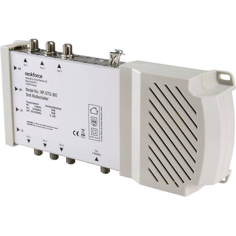 [GEBRAUCHT] B-Ware Renkforce SAT-Multischalter Multischalter Eingänge 5 Teilnehmer-Anzahl6 Handwerk