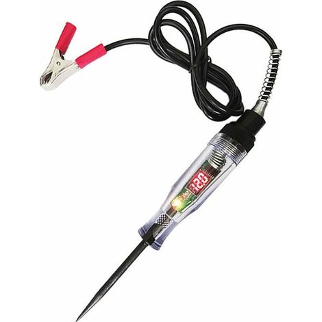 Test de Circuit automatique de haute qualité Test de tension de camion Circuit DC 6V 12V 24V Stylo de test de sonde de diagnostic automatique 1pc (1/5)