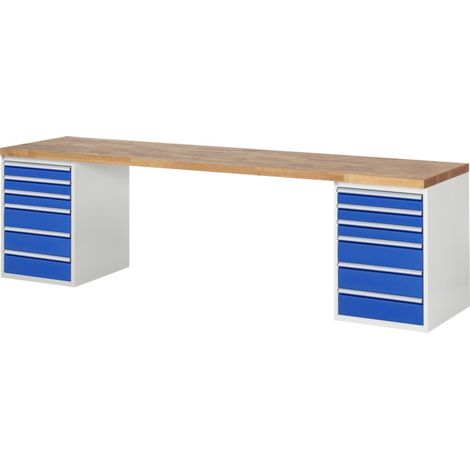 Etabli Rau modèle 7515, L 3000 x P 700 x H 840mm