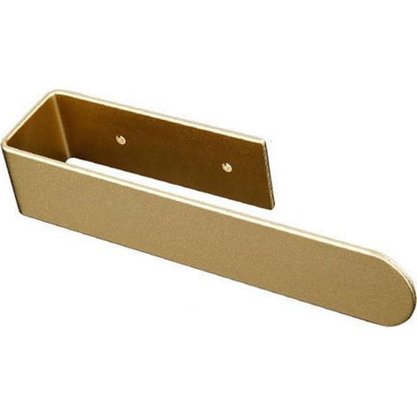 Serviette Barre Porte-serviettes adhésif pour salle de bain, porte-serviettes de salle de bain auto-adhésif, porte-serviettes en acier inoxydable or/noir/argent, porte-serviettes ouvert pour (1/5)