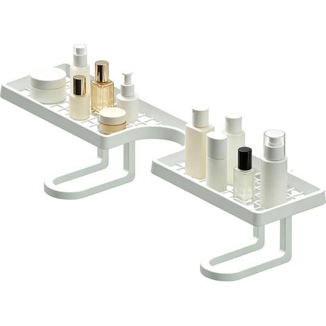 Over the Tap Shelf U Shaped 50cm Fast Draining No Drilling