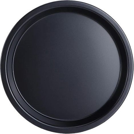 Moule à pizza antiadhésif rond pour tartes, gâteaux et pains, en acier au carbone, plaque de cuisson, moule à pizza, moule à pâtisserie, ustensiles de cuisine (19 cm / 8 po) (1/5)