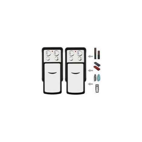 Télécommande de garage Sdre-4031 868 MHz compatible avec les télécommandes Sommer 868 MHz 4020 4026 TX03-868-4 4021 4025 4011 4031 4035 à code tournant (Smile-2PACK) (1/4)