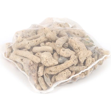 SunSun 0,5kg Aquarium Korallensand, sehr grober Sand für die Besiedlung mit nitrifizierenden Bakterien im Filter, für Teich- und Aquariumfilter