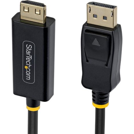 StarTech.com Cavo Adattatore DisplayPort a HDMI da 2 m con Connettori a Presa Rinforzata, 4K 60Hz, HDR, Convertitore Video DP a