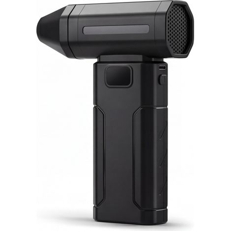 Beyamis Ventilateur haute puissance 150k tr/min - Souffleur poussière USB 6 vitesses 5200mAh noir (1/5)
