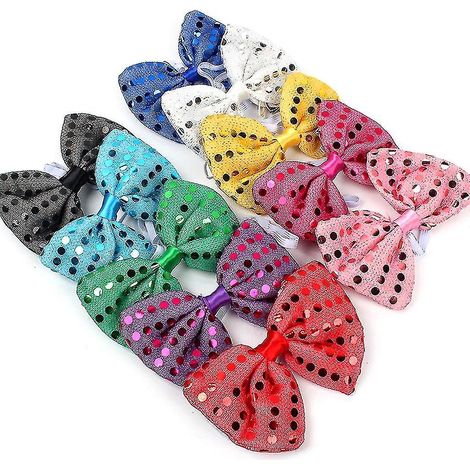 Set mit 10 verstellbaren LED-Paillettenfliegen für -- (1/5)
