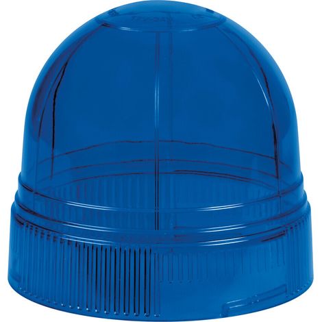 Calotta ricambio per luce di segnalazione art. 72997 / 72998 / 73007 - Ø 132 mm - Blu