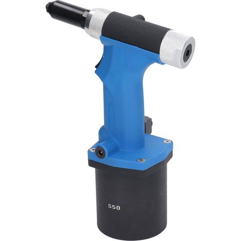 Pistolet à riveter pneumatique portable pour rivets de 5/32 po, 3/16 po, 1/8 po et 3/32 po (1/5)