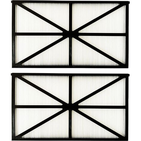Set of 4 filter panels for Tiger Shark robots - RCX70101PAK2 - Black--DTEKGAZ