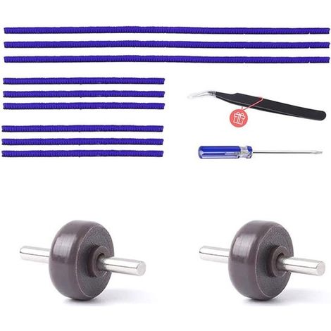 Passend für Dyson V8-Ersatzräder Zubehör Weiche Polsterleisten Achsen und Lenkrollen Ersatzteile für Dyson V6 V7 V10 und V11 Staubsauger mit V8 (1/5)