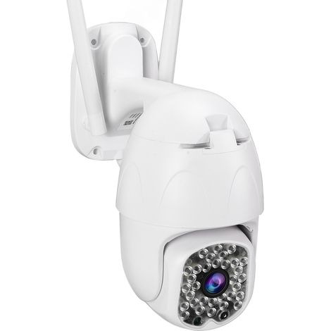 2,5-Zoll-Außenkamera mit WLAN, 1080p-Video, 355°-Drehung, Schutzart IP66 (wetterfest), Bewegungserkennung, für den Heimgebrauch, 110–240-V-EU-Stecker (1/5)