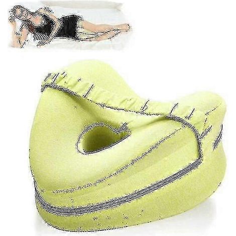 Oreiller orthopédique en forme de cœur avec coussin en forme de coin pour les jambes et support pour les genoux afin de soulager la sciatique (1/5)