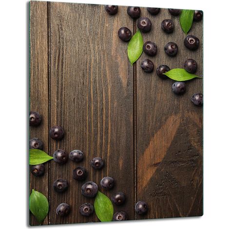 Plateau de table en panneau de verre 40x52 en bois (1/5)