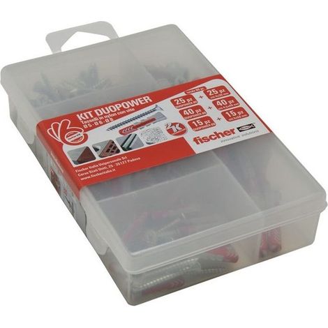 TASSELLO CON VITE 'DUOPOWER' IN SET set 80 pezzi