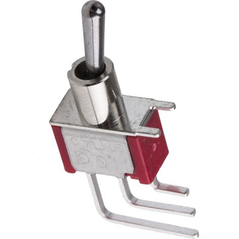 Interrupteur à levier RS PRO, Verrouillable, 1RT, 5 A @ 250 V c.a. ( Prix pour 1 ) (1/3)