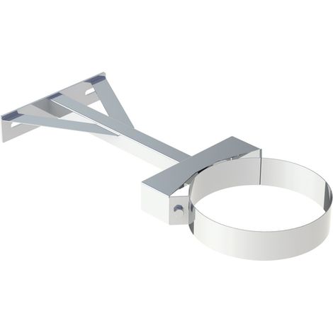 Support d'écartement mural/plafonnier inox Ø 150 ajustable