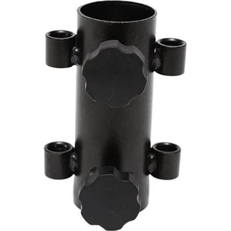 KZQ 2 pezzi Supporto per ombrellone da spiaggia, base per ombrellone portatile, supporto per picchetto per ombrellone, ancoraggio per ombrellone, ombrellone da sabbia, accessori da campeggio in ferro. (1/4)