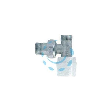 VALVOLA PER TERMOSIFONI AD ANGOLO MANUALE ART. 395 - M 1/2"