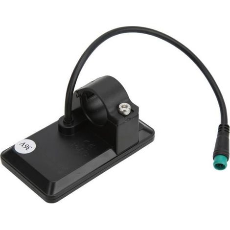 Écran pour vélo électrique GD01 - Affichage LCD étanche 36V 48V - Compatible avec contrôleur JN et kit moteur - Blanc (1/4)