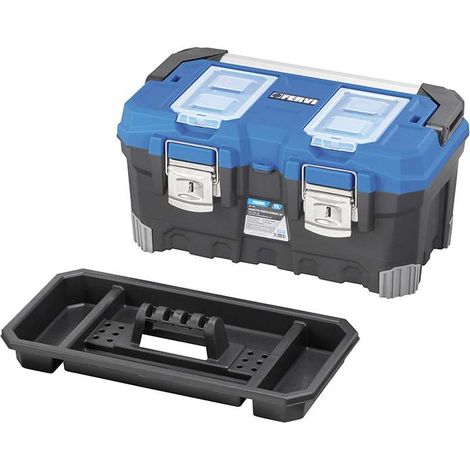 FERVI Cassetta Porta Utensili 20" Rinforzata con Manico in Alluminio (1/2)
