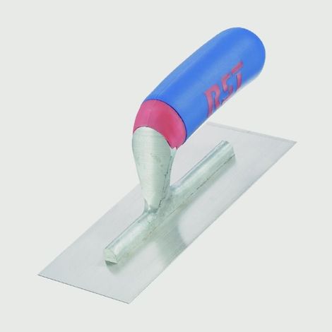 RST Soft Touch Handle Mini Midget Trowel – 7.5-inch Plastering Trowel with Comfortable Grip and Durable Construction (1/2)