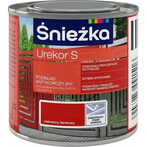 Śnieżka Urekor S Korrosionsschutzgrundierung für Metall rot 0,2 l