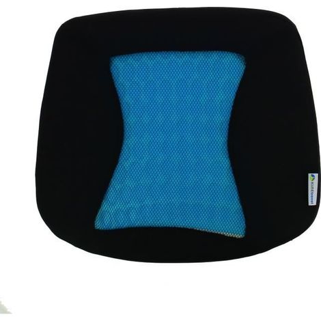 Assise confort gel - KINE TRAVEL - 169842 - Nero e blu