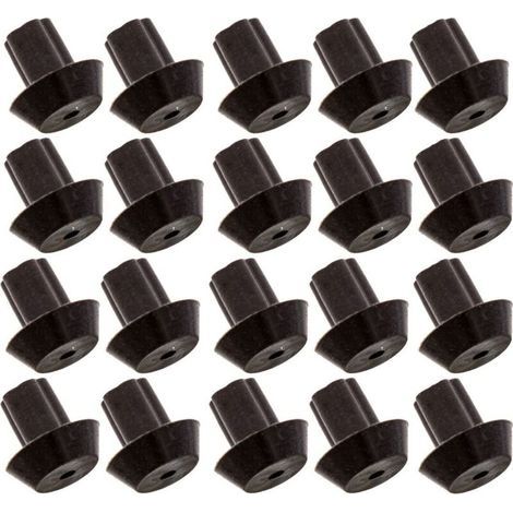 Joints en caoutchouc pour cuisinière à gaz WB2K101 (lot de 32) Compatibles avec le kit d'accessoires de joints d'étanchéité pour cuisinière à gaz WB02T10461 AP2622260 (1/4)