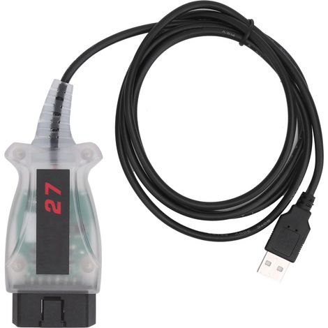 GARRYFIZH Outil de diagnostic de voiture avec lecteur de codes OBD2 pour Ford ELM327 J2534