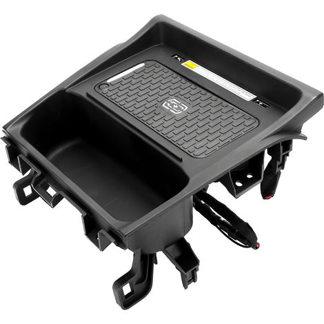 Chargeur Voiture Sans Fil 15W Rapide 2en1 Support Téléphone Protection Surtension Remplacement Honda Fit 2020 15V (1/5)