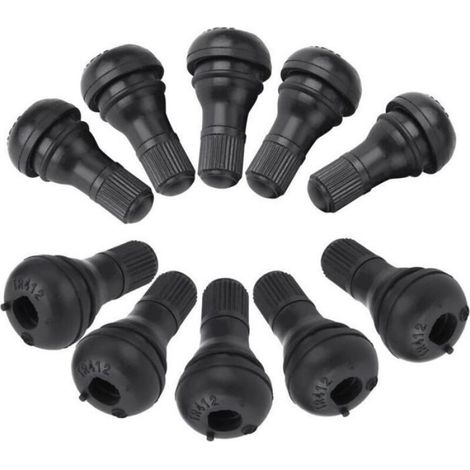 Bouchon Anti-Poussière Valve TR412 - Pour Valve Roue Tracteur Tondeuse - Lot De 10 Pièces (1/3)