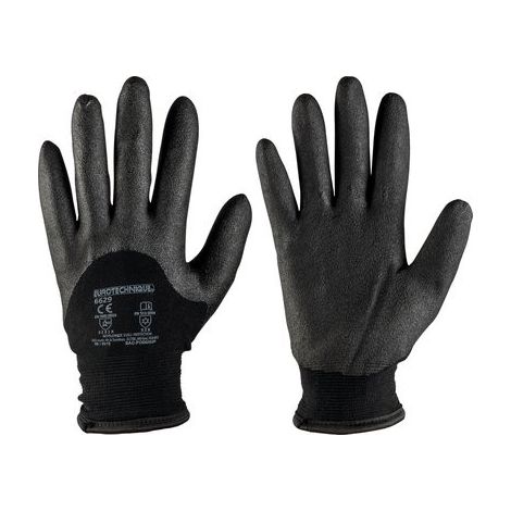 Gants de precision polyester et PVC T10 (1/3)