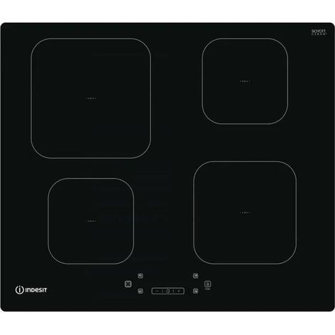 Indesit IS 83Q60 NE placa de inducción negra 59 cm