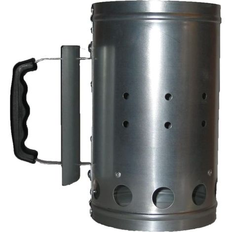 Quick Start Charcoal Firelighter for BBQ and Stove (Silver) (1/3)